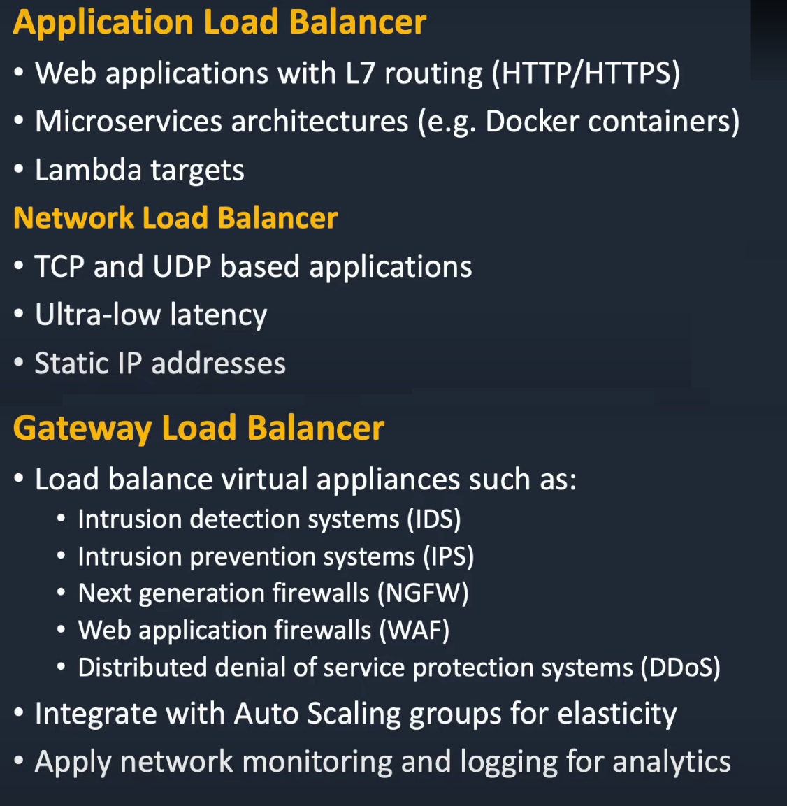 Application Load Balancer